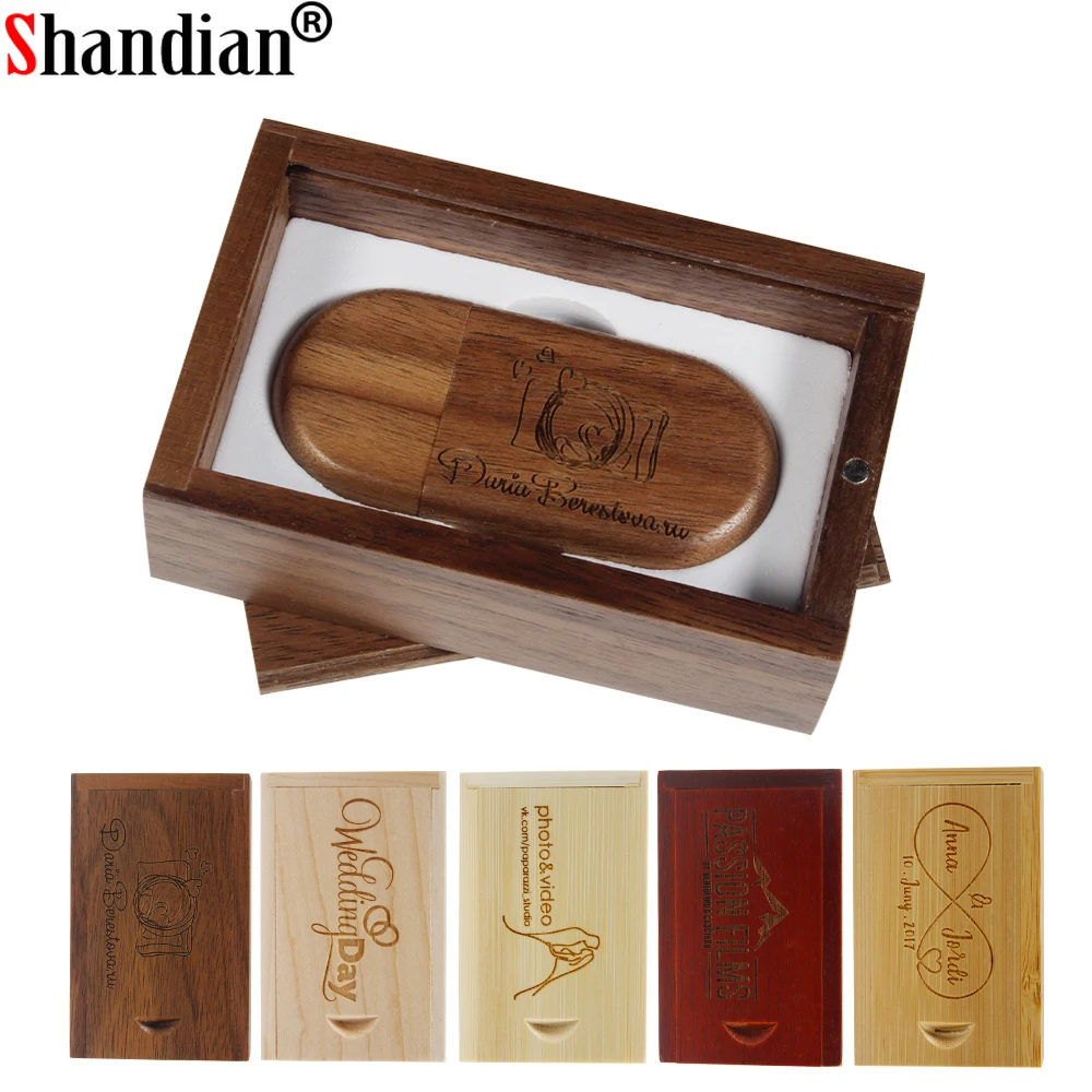 USB Flash Drives 128GB Red Wood Memory Stick 64GB Walnut Wooden Box Pen Drive 32GB Free Custom Logo Pendrive 8G Key Chain U Disk
USB Flash Drives 128GB Red Wood Memory Stick 64GB Walnut Wooden Box Pen Drive 32GB Free Custom Logo Pendrive 8G Key Chain U Disk