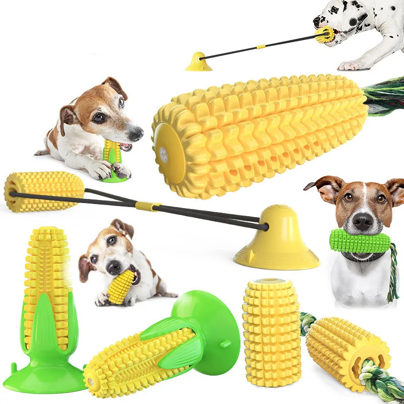 Safty TPR Chewing Dog Toothbrush Molar Suction Cup Corn Toothbrush Stick Pet Dog Floating Toy
Safty TPR Chewing Dog Toothbrush Molar Suction Cup Corn Toothbrush Stick Pet Dog Floating Toy