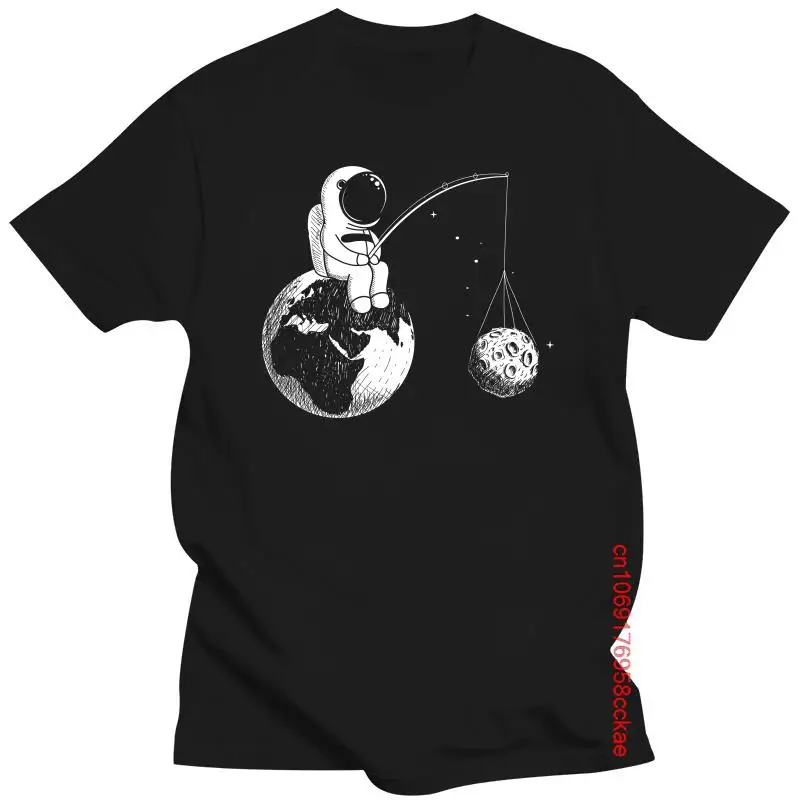 Camiseta de alta calidad para hombre, 100% algodón, holgada, divertida, con estampado de astronauta
Camiseta de alta calidad para hombre, 100% algodón, holgada, divertida, con estampado de astronauta