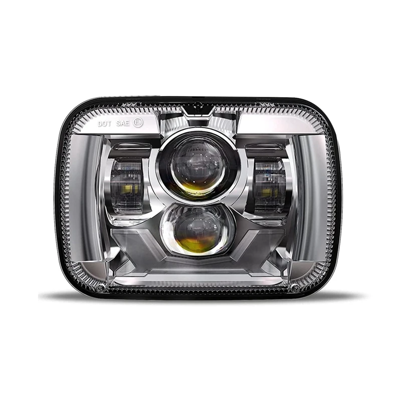 85W DOT Brighter Anti-Glare H6054 5X7 7X6 LED Headlights,DRL Turn Signal Hi/Low Sealed Beam for Jeep XJ Ford GMC
85W DOT Brighter Anti-Glare H6054 5X7 7X6 LED Headlights,DRL Turn Signal Hi/Low Sealed Beam for Jeep XJ Ford GMC