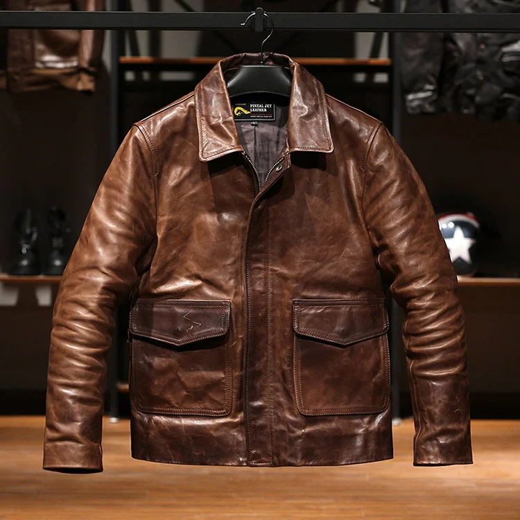 YR!Free shipping.Classic Men genuine leather RAIDERS jacket.Luxury brown horsehide coat.quality bomber leather cloth.Brand US
YR!Free shipping.Classic Men genuine leather RAIDERS jacket.Luxury brown horsehide coat.quality bomber leather cloth.Brand US