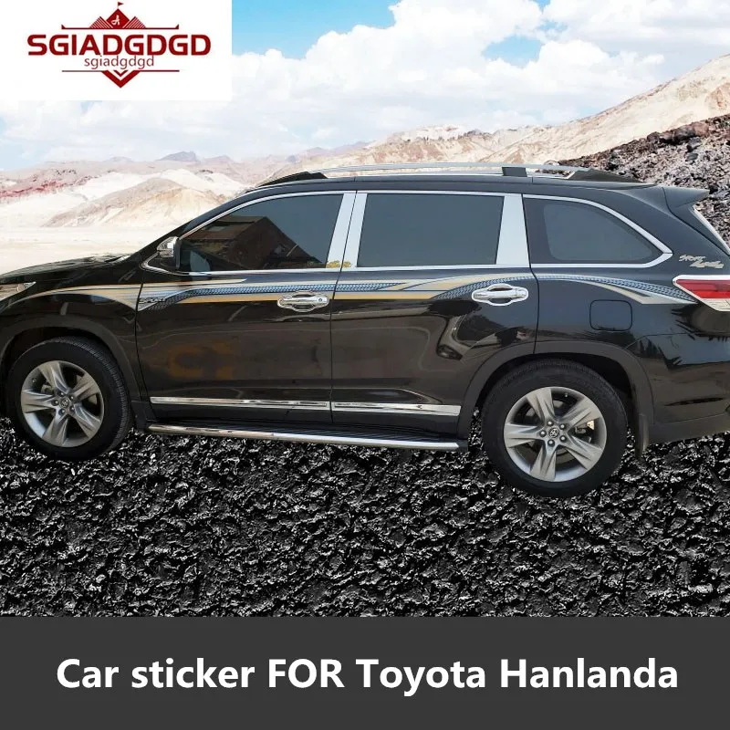 Новая наклейка для машины для Toyota Hanlanda 2015-2020 Модные Переводные картинки для спортивных автомобилей и аксессуары для фильмов
Новая наклейка для машины для Toyota Hanlanda 2015-2020 Модные Переводные картинки для спортивных автомобилей и аксессуары для фильмов