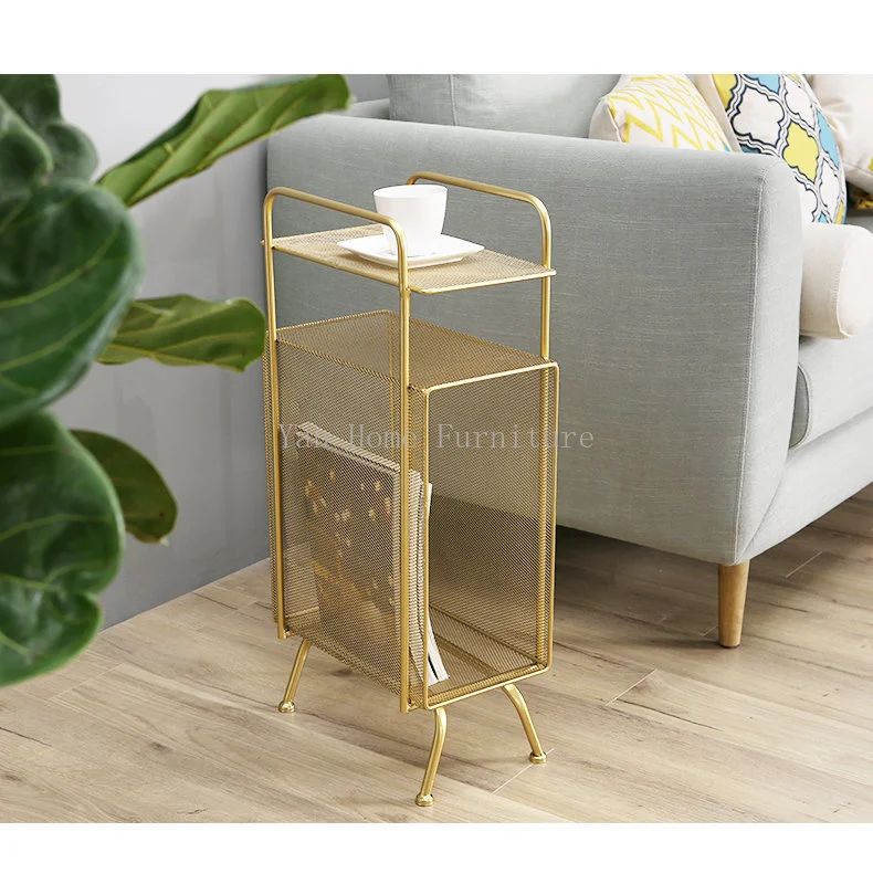 Nordic Iron Small Coffee Table Sofa For Living Room Bedroom Corner Simple Book Newspaper Magazine Storage Rack
Nordic Iron Small Coffee Table Sofa For Living Room Bedroom Corner Simple Book Newspaper Magazine Storage Rack