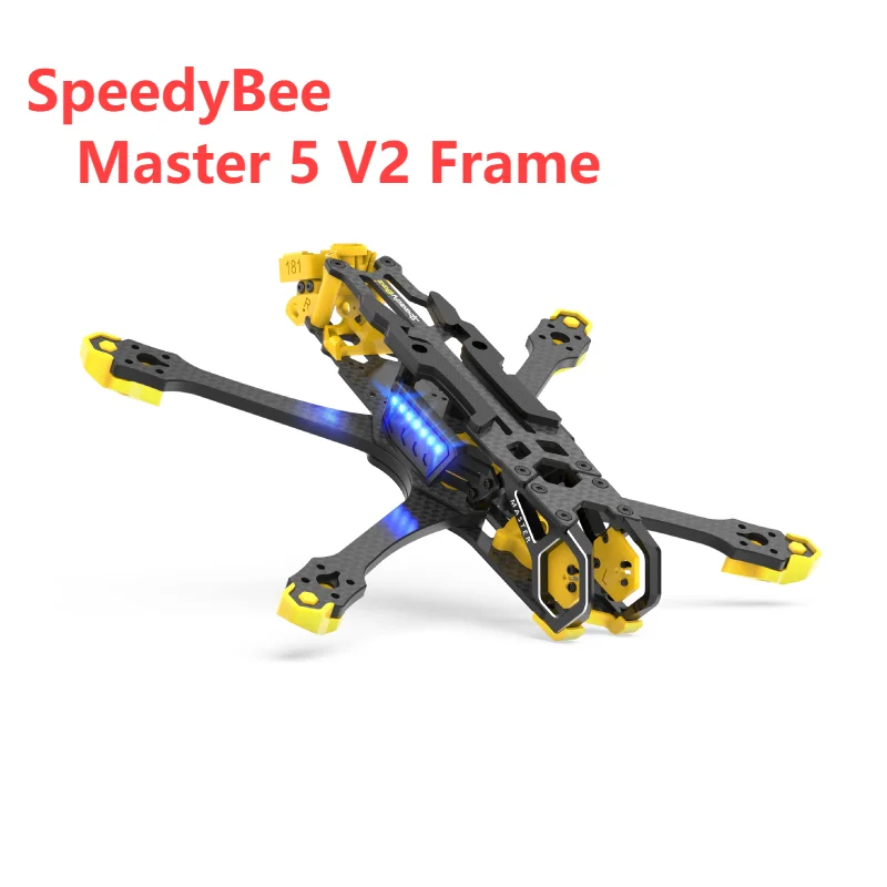 Комплект рамок SpeedyBee Master 5 V2 5 дюймов для аналогов VTX / O3 HDVTX / Airunit / Link / Vista HD VTX FPV гоночный свободный Дрон
Комплект рамок SpeedyBee Master 5 V2 5 дюймов для аналогов VTX / O3 HDVTX / Airunit / Link / Vista HD VTX FPV гоночный свободный Дрон