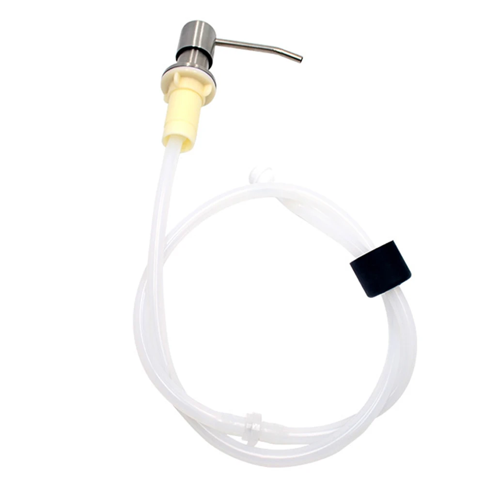 Soap Dispenser Pump Head Extension Silicone Tube Kit Stainless Steel Sink Liquid Soap Dispenser Built-In Lotion Pump Head Tube
Soap Dispenser Pump Head Extension Silicone Tube Kit Stainless Steel Sink Liquid Soap Dispenser Built-In Lotion Pump Head Tube