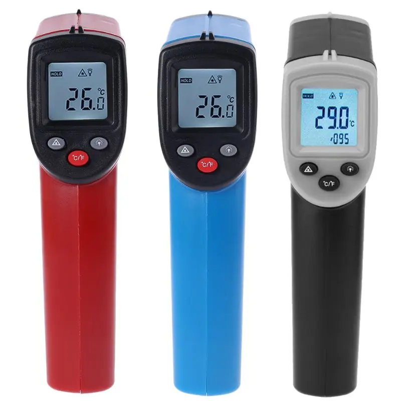 

Infrared Thermometer ℃/℉ Non Contact Pyrometer GM320 Industrial Digital IR Temperature Meter -50~380 degree ℃ Durable