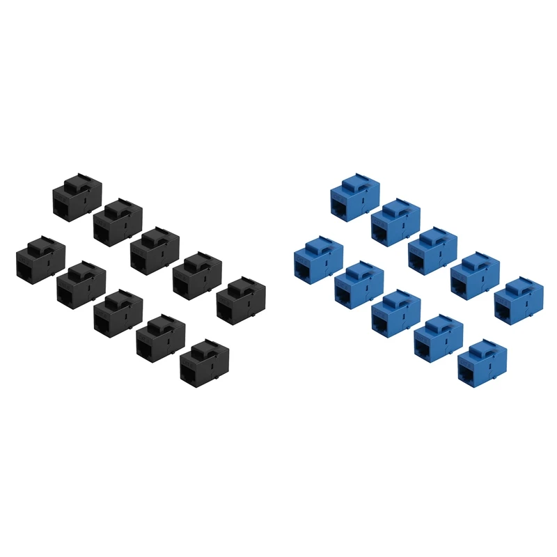 Удлинитель RJ45 Keystone Jack Cat6 20 шт., удлинитель Ethernet сети LAN Cat 6, разъем, адаптер, синий и черный
Удлинитель RJ45 Keystone Jack Cat6 20 шт., удлинитель Ethernet сети LAN Cat 6, разъем, адаптер, синий и черный
