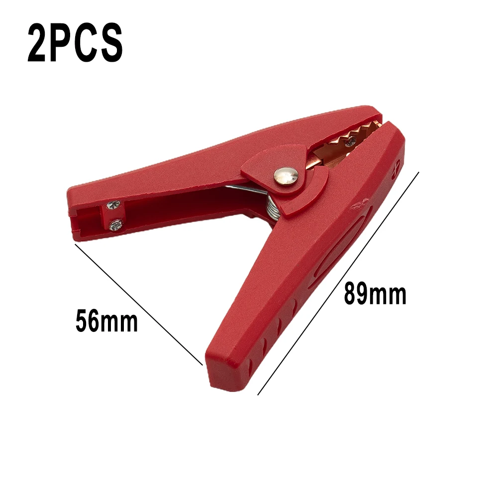 2PCS Insulated Alligator Clips 100A 90mm Black & Red Car Battery Clips Plastic Handle Test Probe Cable Connectors Clips
2PCS Insulated Alligator Clips 100A 90mm Black & Red Car Battery Clips Plastic Handle Test Probe Cable Connectors Clips