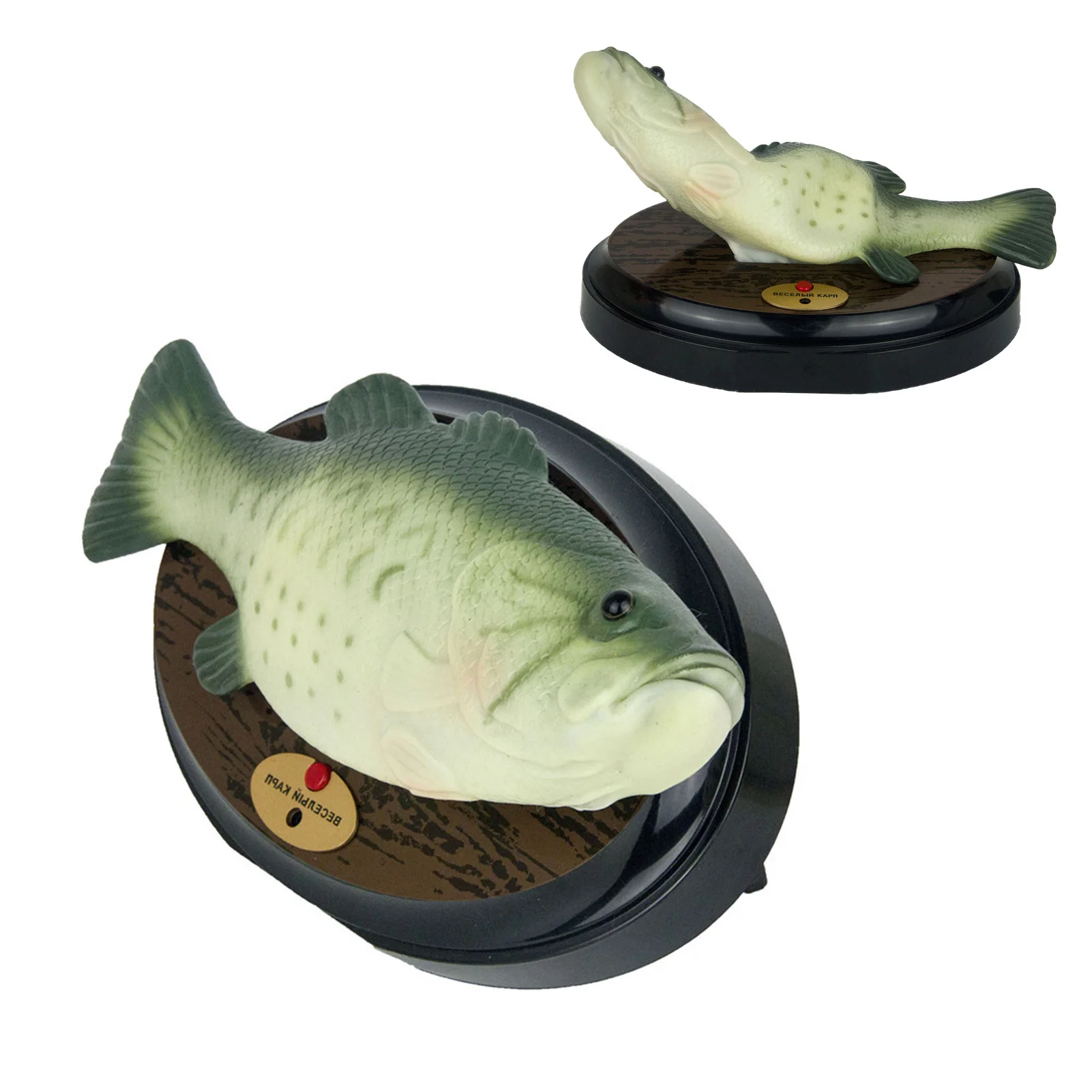 Funny Electronic Singing Plastic Fish Battery Powered Robot Toy Simulation Fishes Novelty Spoof Toys Halloween Decorating Play
Funny Electronic Singing Plastic Fish Battery Powered Robot Toy Simulation Fishes Novelty Spoof Toys Halloween Decorating Play