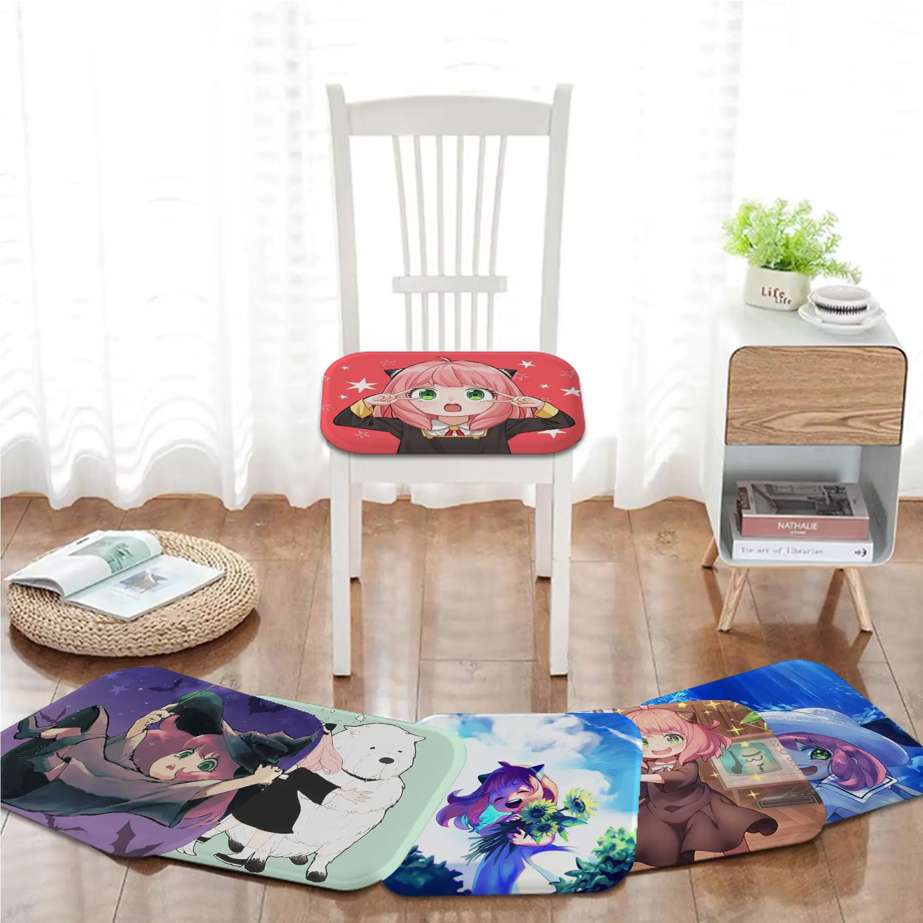 Kawaii Anya подгузник X Семья квадратные сиденья Подушка офисная столовая искусственная губка диван Коврик Нескользящие подушки для стула
Kawaii Anya подгузник X Семья квадратные сиденья Подушка офисная столовая искусственная губка диван Коврик Нескользящие подушки для стула