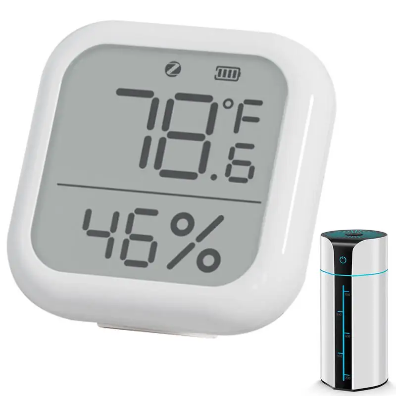 

Temperature Humidity Monitor Sensor LCD Display Thermometer Hygrometer Temperature Sensor For Home Garage Greenhouse Cellar