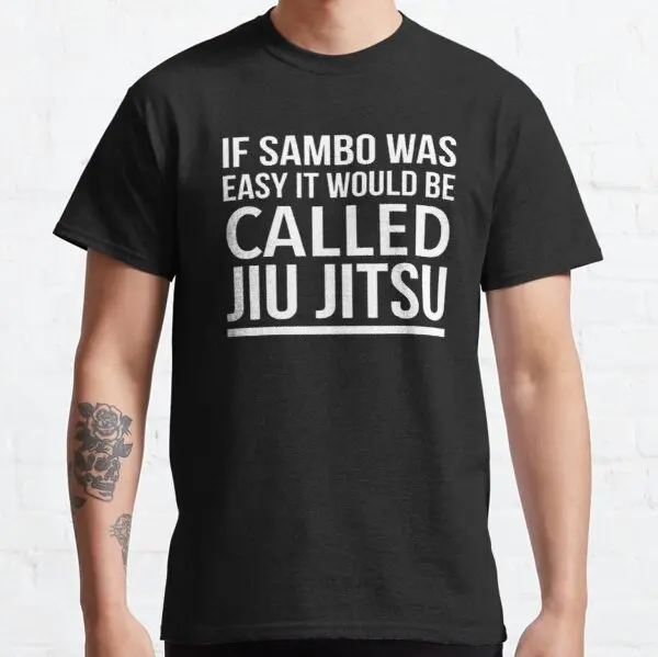 Футболка YINBU с надписью «If Sambo Was Easy», с надписью «Jiu Jitsu», Высококачественная брендовая футболка с графическим рисунком, модная мужская корот...
Футболка YINBU с надписью «If Sambo Was Easy», с надписью «Jiu Jitsu», Высококачественная брендовая футболка с графическим рисунком, модная мужская корот...