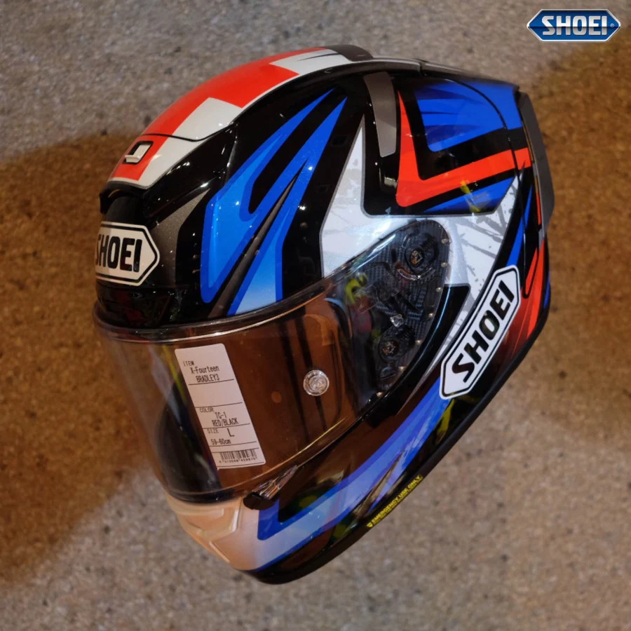SHOEI X14 Helmet X-Fourteen Marquez Bradley Helmet Full Face Racing Motorcycle Professional Helmet Casco De Motocicleta 
SHOEI X14 Helmet X-Fourteen Marquez Bradley Helmet Full Face Racing Motorcycle Professional Helmet Casco De Motocicleta