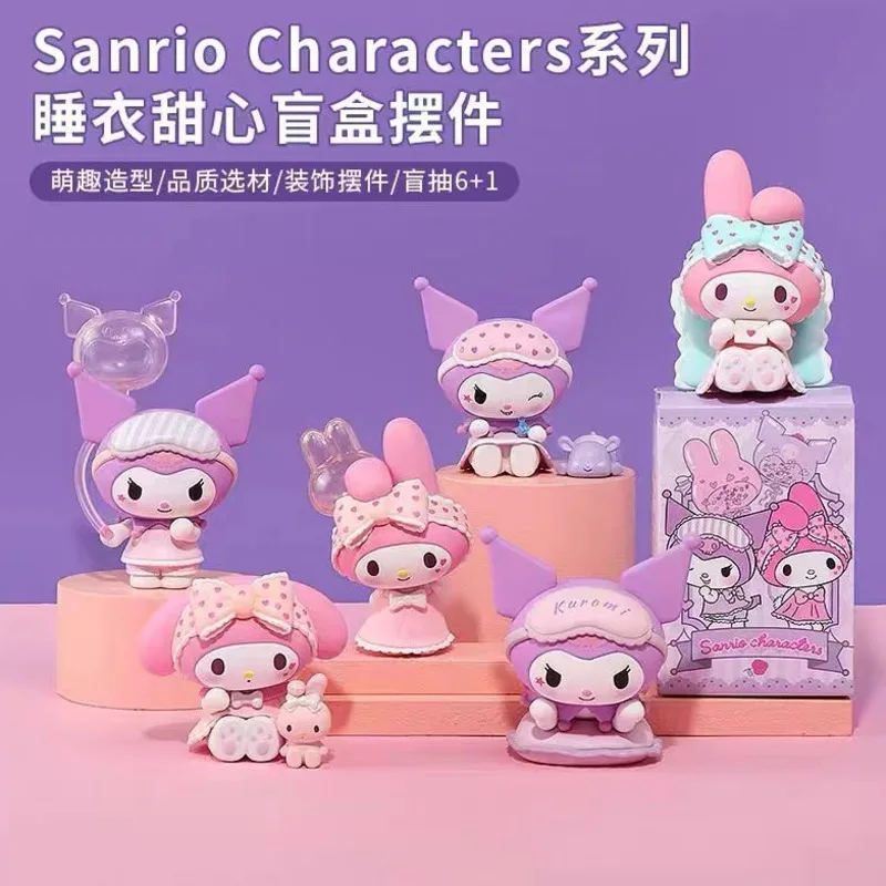 Sanrio Kuromi Mymelody Kawaii Мультфильм Аниме пижамы милая серия милые украшения ручной работы Игрушки для девочек подарок
Sanrio Kuromi Mymelody Kawaii Мультфильм Аниме пижамы милая серия милые украшения ручной работы Игрушки для девочек подарок