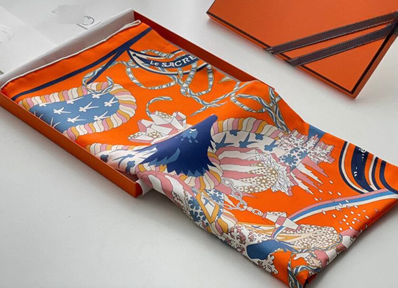 High grade pure silk, 90 square scarves, mulberry silk, 18 meter silk scarves, a great gift item
High grade pure silk, 90 square scarves, mulberry silk, 18 meter silk scarves, a great gift item