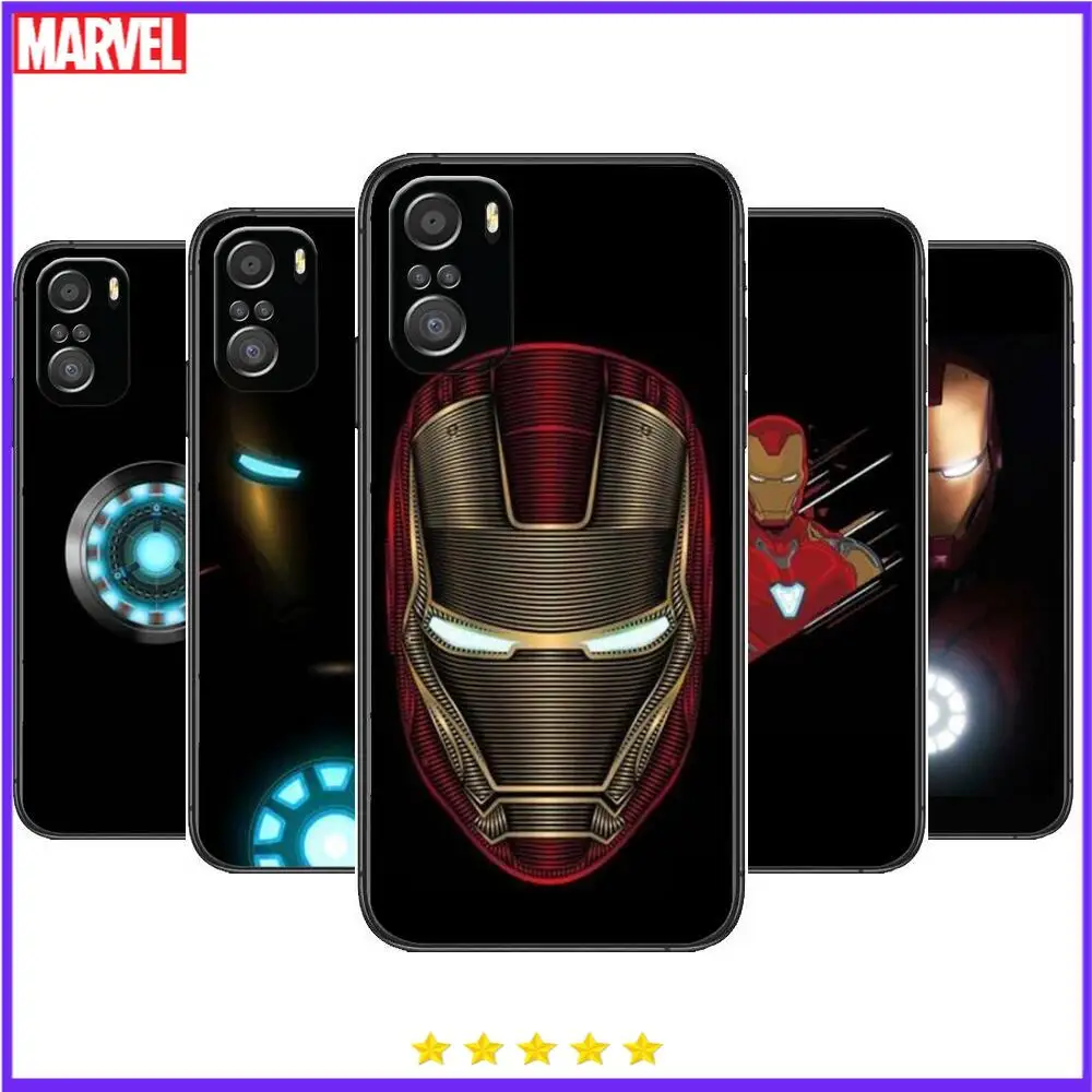 Marvel Iron Man Phone Case For xiaomi mi 11 Lite pro Ultra 10s 9 8 MIX 4 FOLD 10T 5g Black Cover Silicone Back Prett
Marvel Iron Man Phone Case For xiaomi mi 11 Lite pro Ultra 10s 9 8 MIX 4 FOLD 10T 5g Black Cover Silicone Back Prett