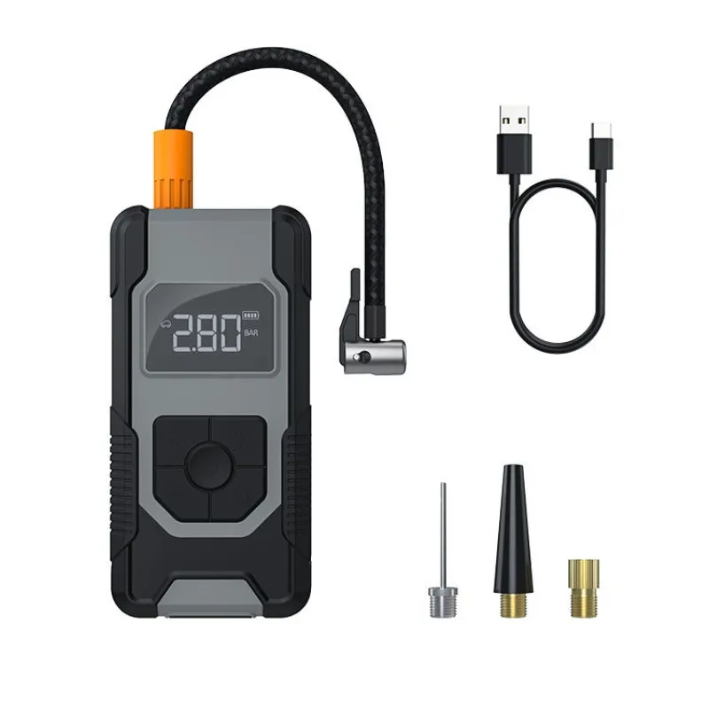 New Battery Portable Intelligent Digital Display Tire Inflators Power Bank 7500Mah Cordless Mini Car Compressor Pump
New Battery Portable Intelligent Digital Display Tire Inflators Power Bank 7500Mah Cordless Mini Car Compressor Pump
