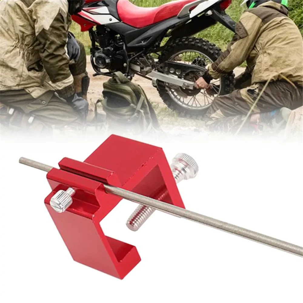 Chain Alignment Tool Sprocket Motorcycle ATV Motor Bike 1 Color Chain Alignment Tool Black Blue Red Chain Adjustment Tool
Chain Alignment Tool Sprocket Motorcycle ATV Motor Bike 1 Color Chain Alignment Tool Black Blue Red Chain Adjustment Tool