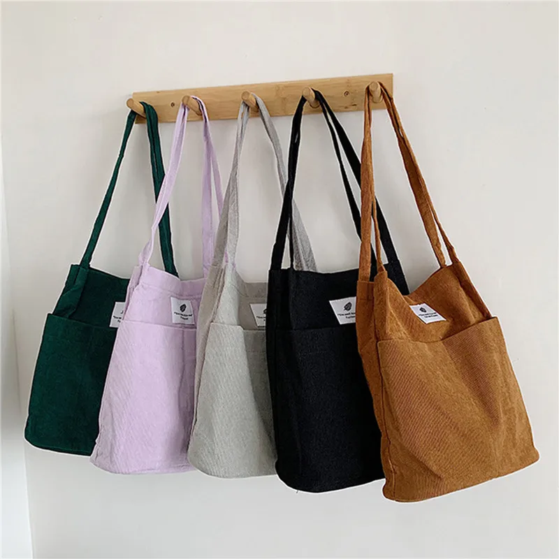 Women Corduroy Shoulder Bags Shopping Bag Tote Package Crossbody Bags Purses Casual Handbag For Women Bookbag
Women Corduroy Shoulder Bags Shopping Bag Tote Package Crossbody Bags Purses Casual Handbag For Women Bookbag