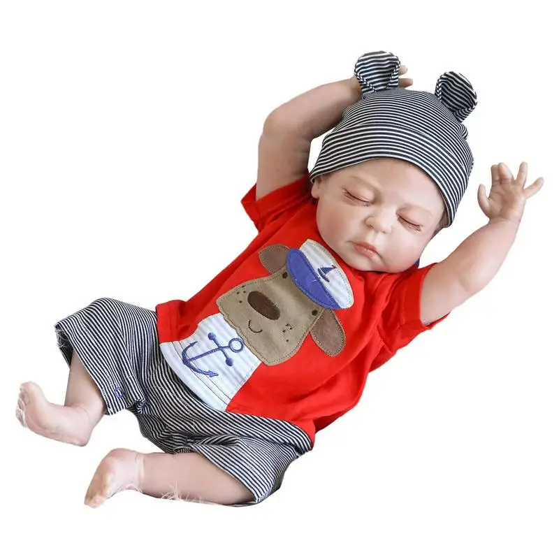 Rebirth Doll Silicone Full Body Realistic Newborn Baby Washable Sleeping Soft Cloth Body Infant Birthday Gift
Rebirth Doll Silicone Full Body Realistic Newborn Baby Washable Sleeping Soft Cloth Body Infant Birthday Gift