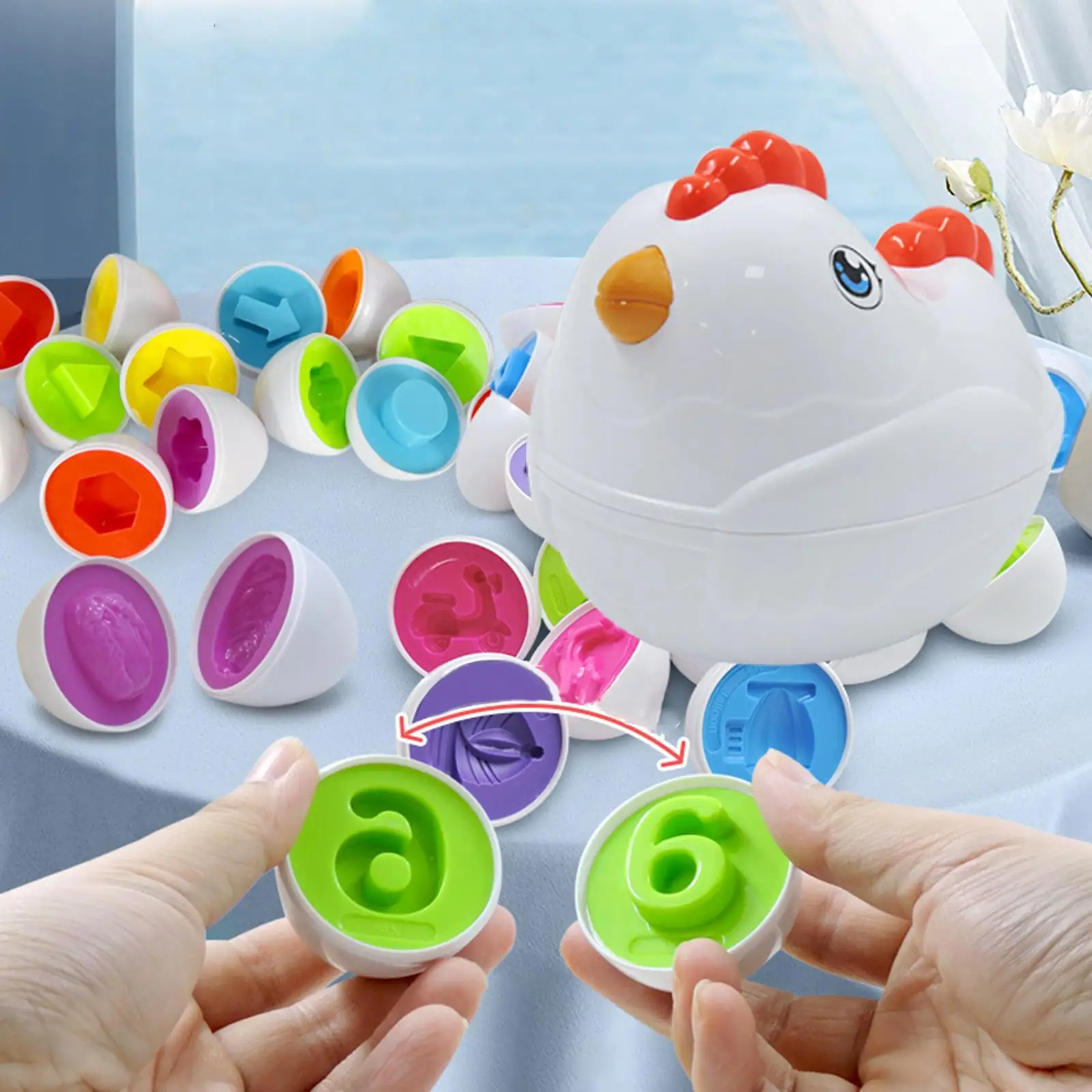 Montessori Baby Learning Educational Toy Matching Smart Egg Toy Games Shape Matching Cognition Toys for Kids Children
Montessori Baby Learning Educational Toy Matching Smart Egg Toy Games Shape Matching Cognition Toys for Kids Children