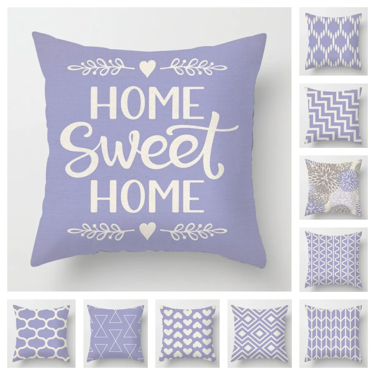 Geometric Purple Pillow Cover 50*50 Living Room Sofa Cushion Cover 40*40 Solid Color Decorative Cushion Cover Home Decor
Geometric Purple Pillow Cover 50*50 Living Room Sofa Cushion Cover 40*40 Solid Color Decorative Cushion Cover Home Decor