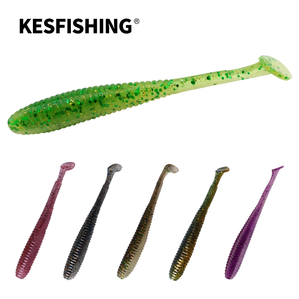 KESFISHING Soft Lure I Shad Tail 4.8" 7.2g Little Tail Faster Wobbler Pesca Plastics Fishing Baits Double Colors Leurre Souple
KESFISHING Soft Lure I Shad Tail 4.8" 7.2g Little Tail Faster Wobbler Pesca Plastics Fishing Baits Double Colors Leurre Souple