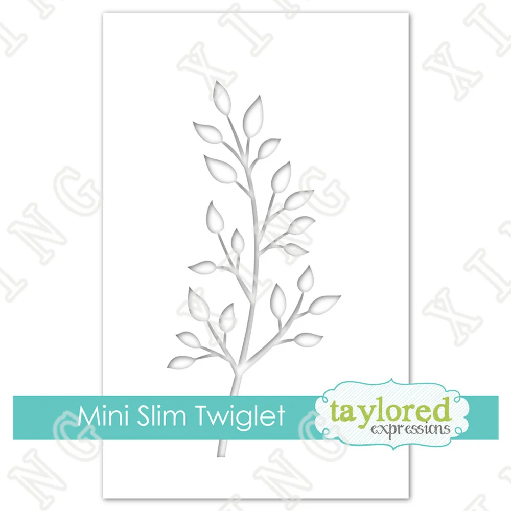 2022 Newest Craft Mini Slim Stencil Twiglet Layered Stencils Mold Diy Scrapbooking Paper Card Gift Decoration Blade Punch Mould
2022 Newest Craft Mini Slim Stencil Twiglet Layered Stencils Mold Diy Scrapbooking Paper Card Gift Decoration Blade Punch Mould