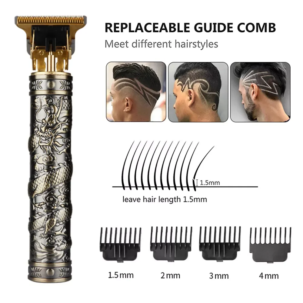 T9 Hair Clipper Professional Electric Shaver Hair Clipper Hair Clipper 0mm Men's Hair Clipper USB Rechargeable Trimmer for M
T9 Hair Clipper Professional Electric Shaver Hair Clipper Hair Clipper 0mm Men's Hair Clipper USB Rechargeable Trimmer for M