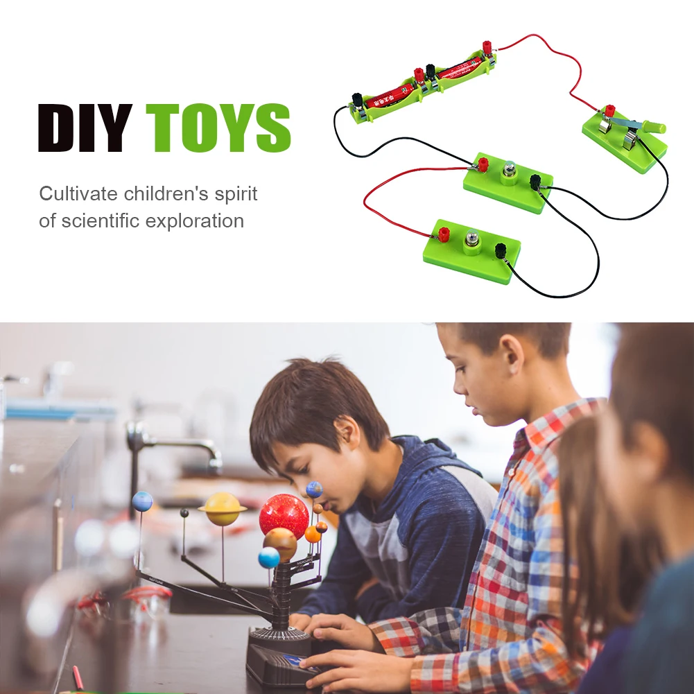 Material Kits Kids Educational Toys Kids DIY Series Parallel Circuit Toys Assembling Science Experiments Kits Toy
Material Kits Kids Educational Toys Kids DIY Series Parallel Circuit Toys Assembling Science Experiments Kits Toy