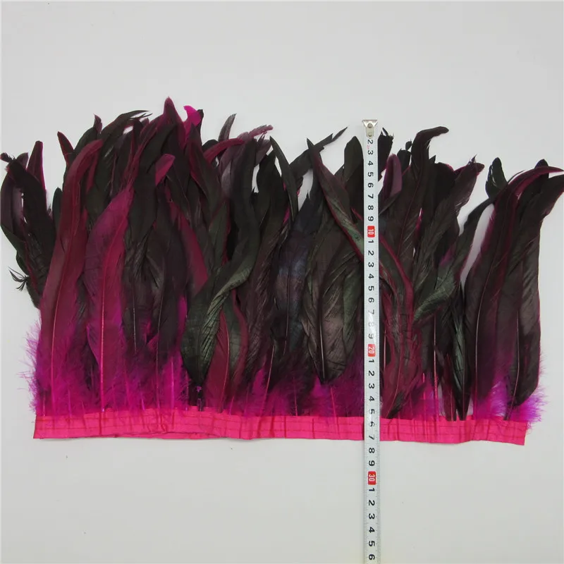2-10yards/lot Rose Rooster Feathers Trim DIY 10-12 Inch 25-30CM Plumas Party Craft Decorative Dress
2-10yards/lot Rose Rooster Feathers Trim DIY 10-12 Inch 25-30CM Plumas Party Craft Decorative Dress