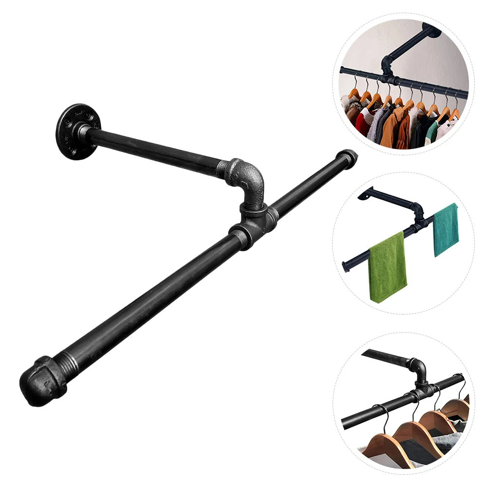 Rack Clothes Garment Pipe Wall Clothing Hanger Iron Industrial Bar Hanging Rod Mount Mounted Vintage Wardrobe Coatmulti
Rack Clothes Garment Pipe Wall Clothing Hanger Iron Industrial Bar Hanging Rod Mount Mounted Vintage Wardrobe Coatmulti