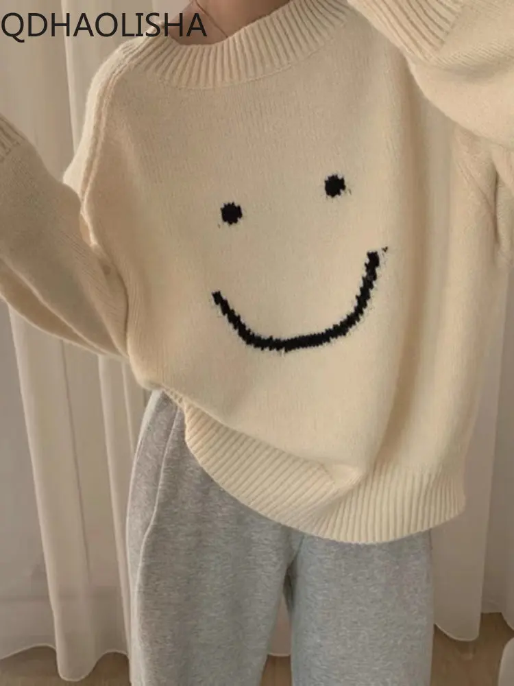 2023 New Korean Fresh AND Sweet Women's Clothing Autumn Winter Loose Round Neck Pullover Sweater Women's Design Knitting Top
2023 New Korean Fresh AND Sweet Women's Clothing Autumn Winter Loose Round Neck Pullover Sweater Women's Design Knitting Top