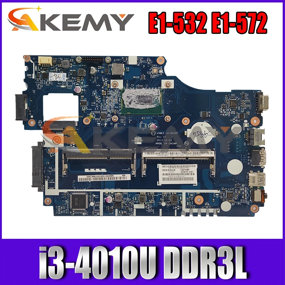 For Acer Aspire E1-572G TPM255 E1-532 E1-572 Laptop motherboard V5WE2 LA-9532P NBMFM11006 With i3-4010U DDR3L 100% Fully Tested
For Acer Aspire E1-572G TPM255 E1-532 E1-572 Laptop motherboard V5WE2 LA-9532P NBMFM11006 With i3-4010U DDR3L 100% Fully Tested