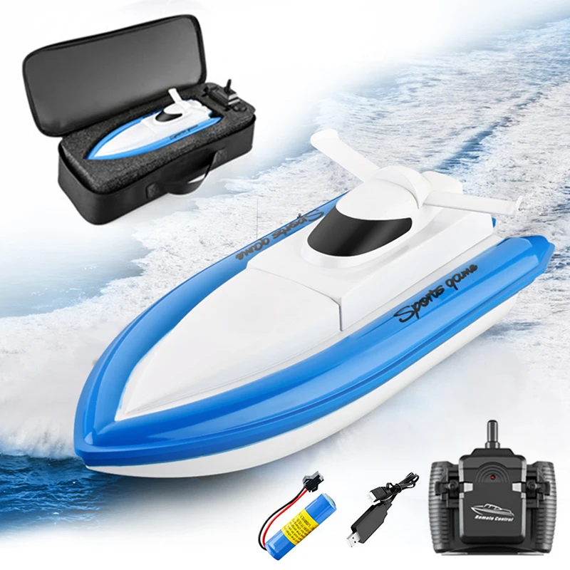 Remote Control Boat 800 20km/h RC Boat 3.7V Battery 2.4GHz High Speed Rechargeable Speedboat 4 Channels Electric Remote Control
Remote Control Boat 800 20km/h RC Boat 3.7V Battery 2.4GHz High Speed Rechargeable Speedboat 4 Channels Electric Remote Control