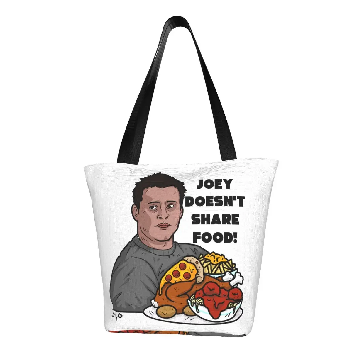 Cute Printing Friends Tv Show Tote Shopping Bag Reusable Canvas Shopper Shoulder Funny Joey Meme Handbag
Cute Printing Friends Tv Show Tote Shopping Bag Reusable Canvas Shopper Shoulder Funny Joey Meme Handbag