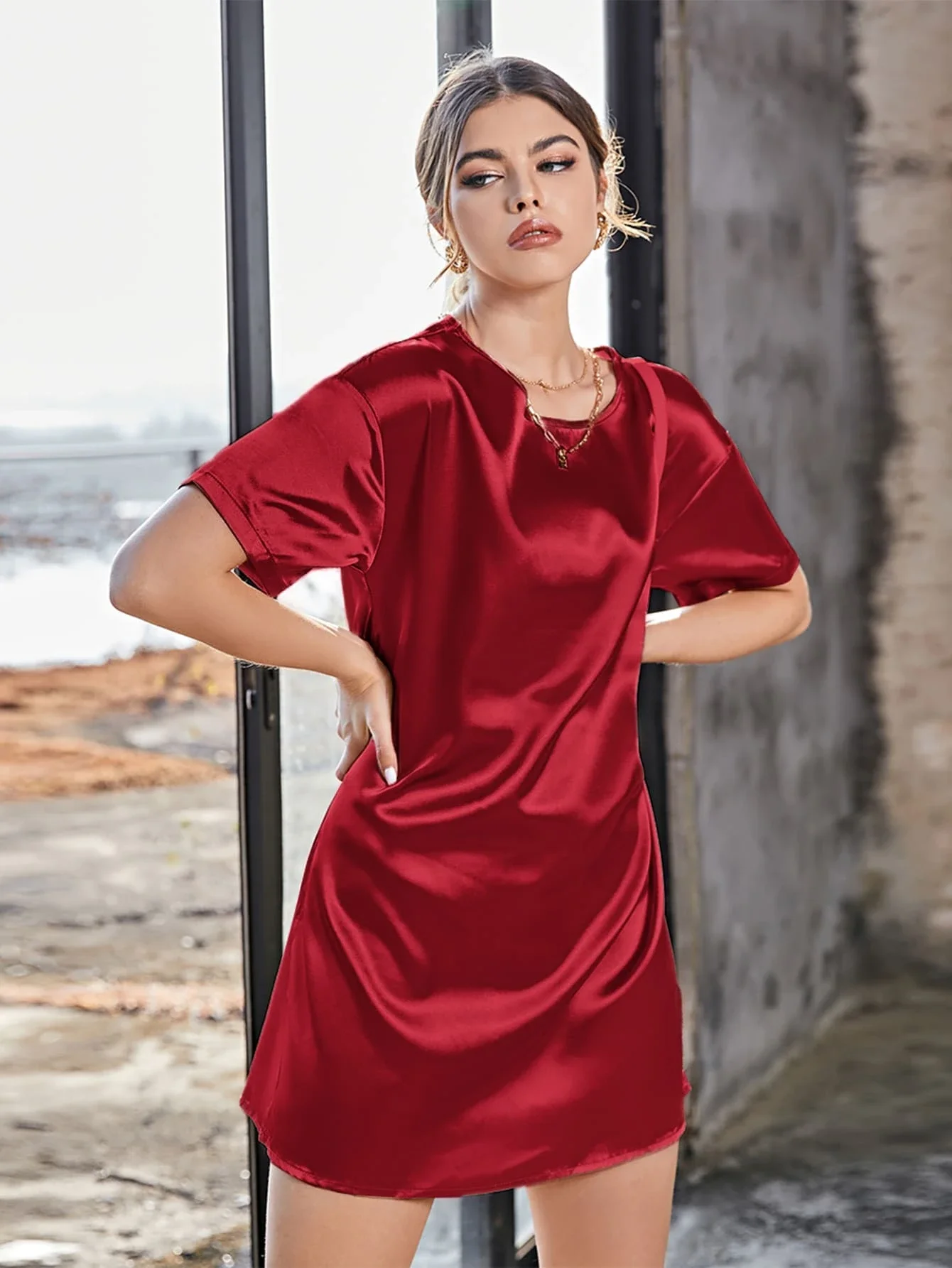 Pure Color Chain Halter Bandage Long Sleeve Backless Revealing Slim Dress 2022 Women Fashion Elegant Y2K
Pure Color Chain Halter Bandage Long Sleeve Backless Revealing Slim Dress 2022 Women Fashion Elegant Y2K