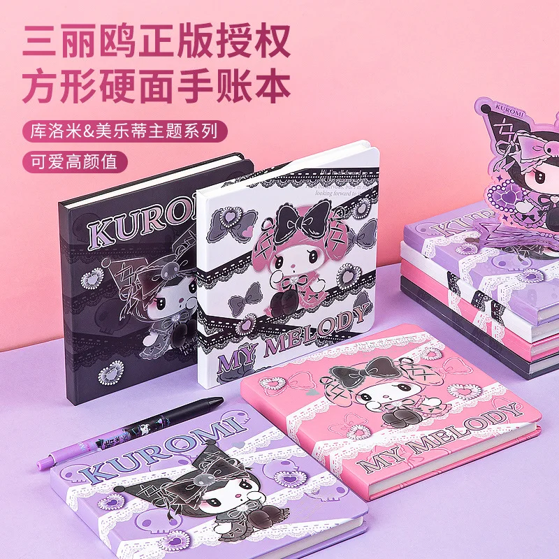 Sanrio Cartoon Notepad Notebook Hand Account Book Kuromi Melody Cinnamoroll Kawaii Cute Girl Exquisite Stationery Wholesale
Sanrio Cartoon Notepad Notebook Hand Account Book Kuromi Melody Cinnamoroll Kawaii Cute Girl Exquisite Stationery Wholesale