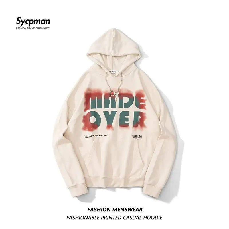 American Color Contrast Letters Men and Women Lovers 2022 Autumn New Oversize Casual Hoodie
American Color Contrast Letters Men and Women Lovers 2022 Autumn New Oversize Casual Hoodie