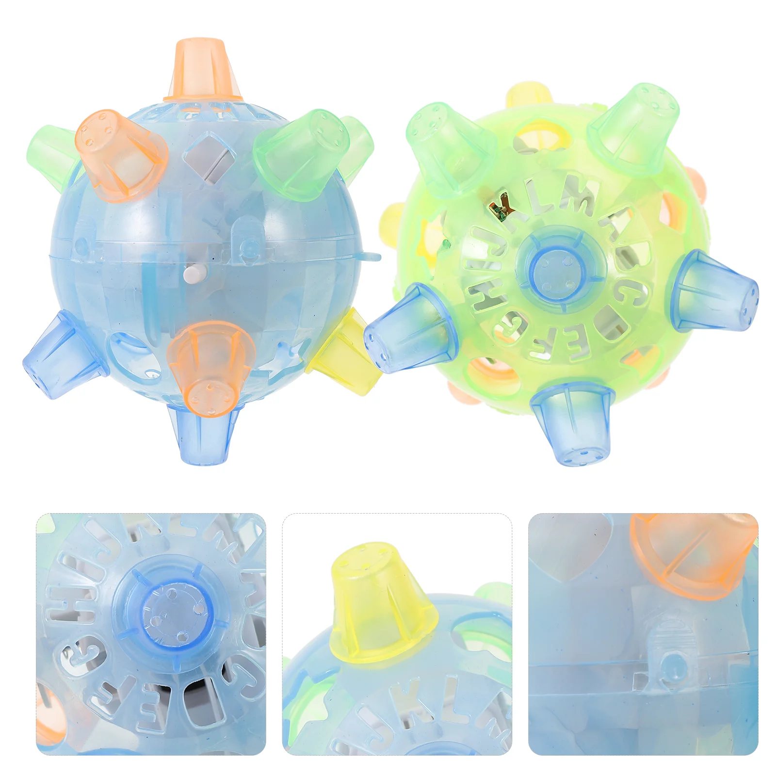 2pcs Music Jumping Dancing Ball Flashing Light Up Music Bouncing Ball Toy No (Random Color)
2pcs Music Jumping Dancing Ball Flashing Light Up Music Bouncing Ball Toy No (Random Color)