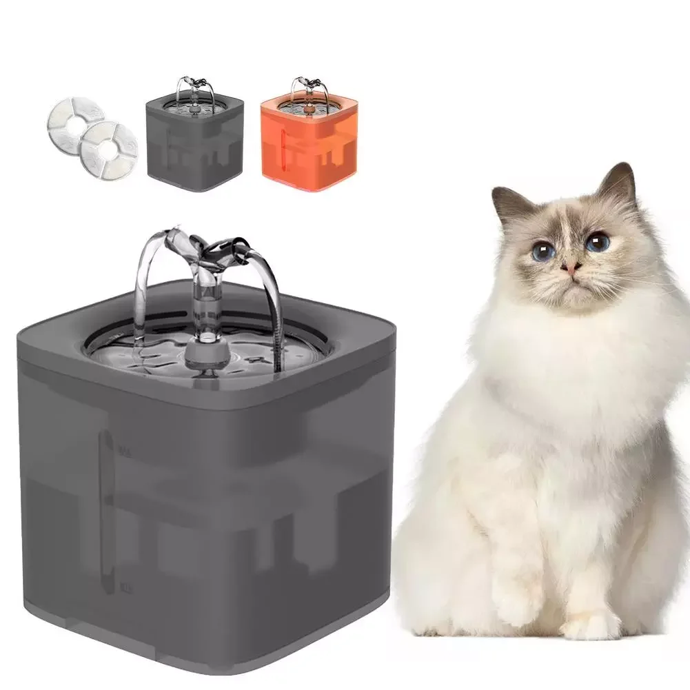 2L Pet Cat Water Fountain Ultra-quiet US/EU Plug Automatic Cat Water Dispenser Drinker Feeder Bowl Pet Supplies
2L Pet Cat Water Fountain Ultra-quiet US/EU Plug Automatic Cat Water Dispenser Drinker Feeder Bowl Pet Supplies