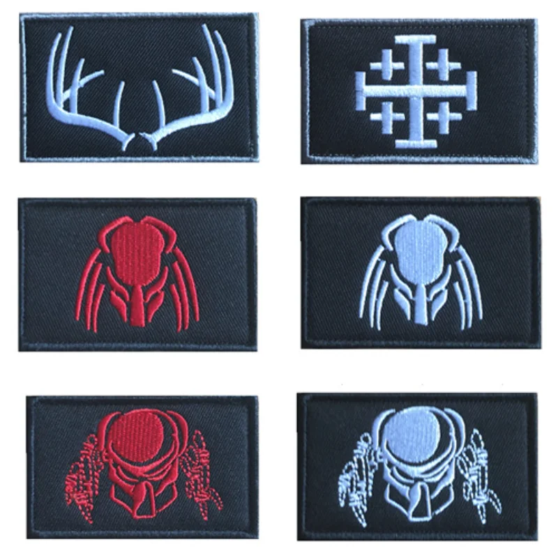 Iron Warrior Embroidered Patches on Clothing Military Accessories Armband British Style Decorative Hook&loop Backpack Badge
Iron Warrior Embroidered Patches on Clothing Military Accessories Armband British Style Decorative Hook&loop Backpack Badge
