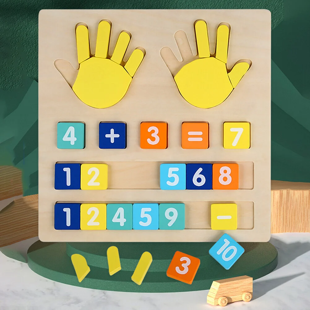 Teaching Supplies Intelligence Development Plaything Wooden Math Toy Playset Aid Number Toys Educational Learning
Teaching Supplies Intelligence Development Plaything Wooden Math Toy Playset Aid Number Toys Educational Learning