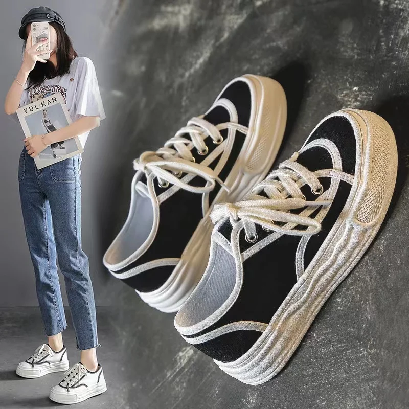 Women Casual Shoes for women 2022 Sneakers Fashion Women Unisex Canvas Shoes korean Outdoor Lace-up Espadrilles Designer Shoes
Women Casual Shoes for women 2022 Sneakers Fashion Women Unisex Canvas Shoes korean Outdoor Lace-up Espadrilles Designer Shoes