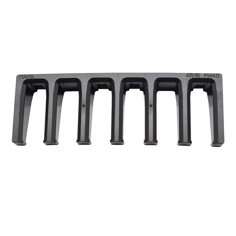 Solid ABS 6X Standard PMAG Wall Mount Magazine Rack, Family Magazine Storage Rack for Glock for Hunting
Solid ABS 6X Standard PMAG Wall Mount Magazine Rack, Family Magazine Storage Rack for Glock for Hunting
