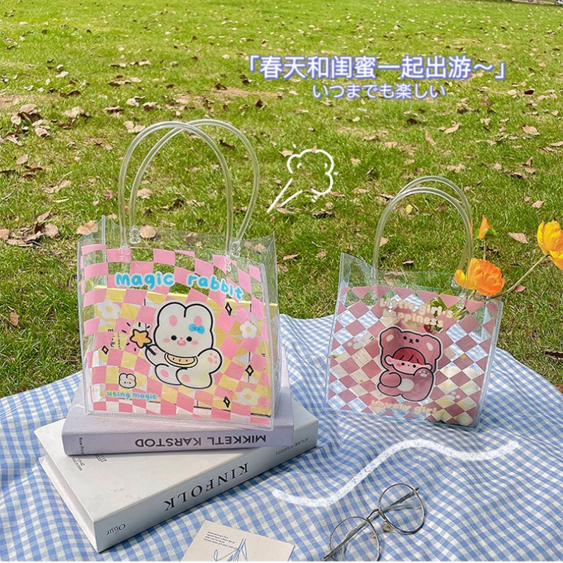 Cartoon PVC Transparent Gift Bags for Students Birthday Cute Storage Bag for Travel Cosmetic Stationery Organizer Pencil Case
Cartoon PVC Transparent Gift Bags for Students Birthday Cute Storage Bag for Travel Cosmetic Stationery Organizer Pencil Case
