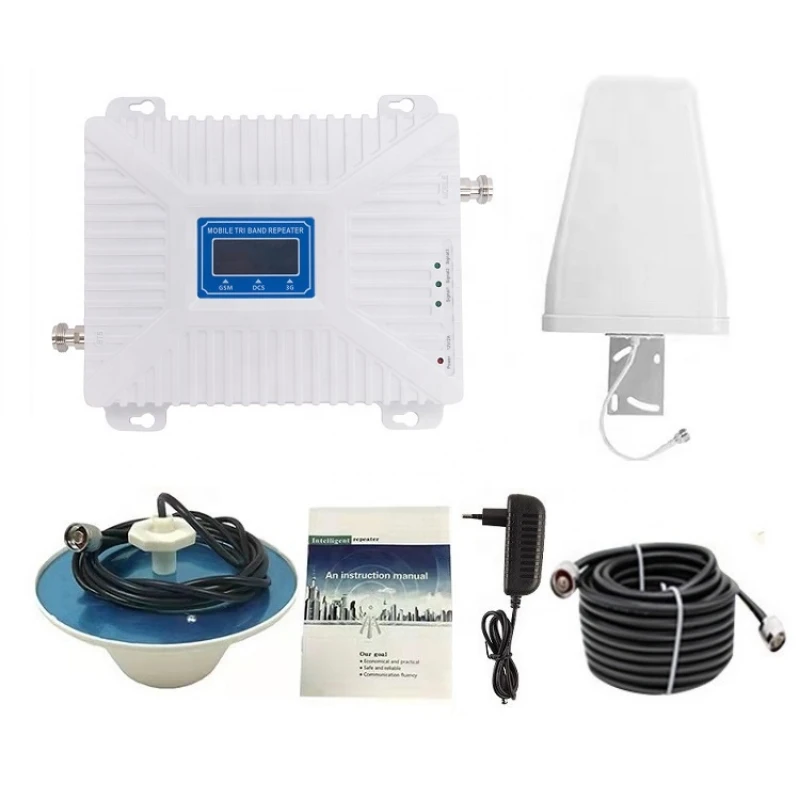 Mobile network booster home office warehouse cell phone signal enhance product b8 b3 and b1 band triband signal repeater
Mobile network booster home office warehouse cell phone signal enhance product b8 b3 and b1 band triband signal repeater