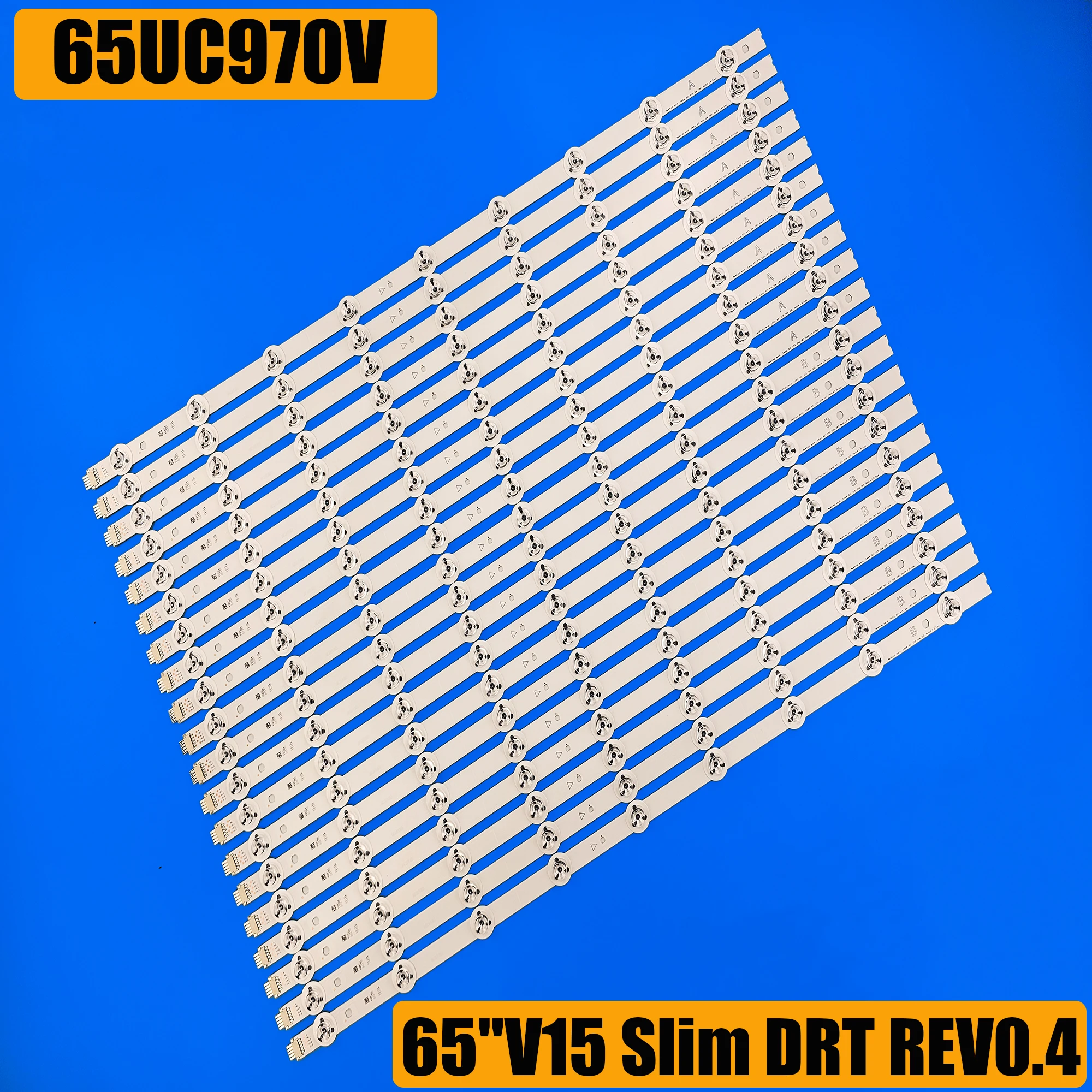 Светодиодный подсветка для 65 "TV 65UC970V-ZA 65UC970V 65UC9700-CA LC650CQN LC650CQN1 6916L-1919A 6916L-1920A 65 V15 Slim DRT Rev0.4 1 A B
Светодиодный подсветка для 65 "TV 65UC970V-ZA 65UC970V 65UC9700-CA LC650CQN LC650CQN1 6916L-1919A 6916L-1920A 65 V15 Slim DRT Rev0.4 1 A B