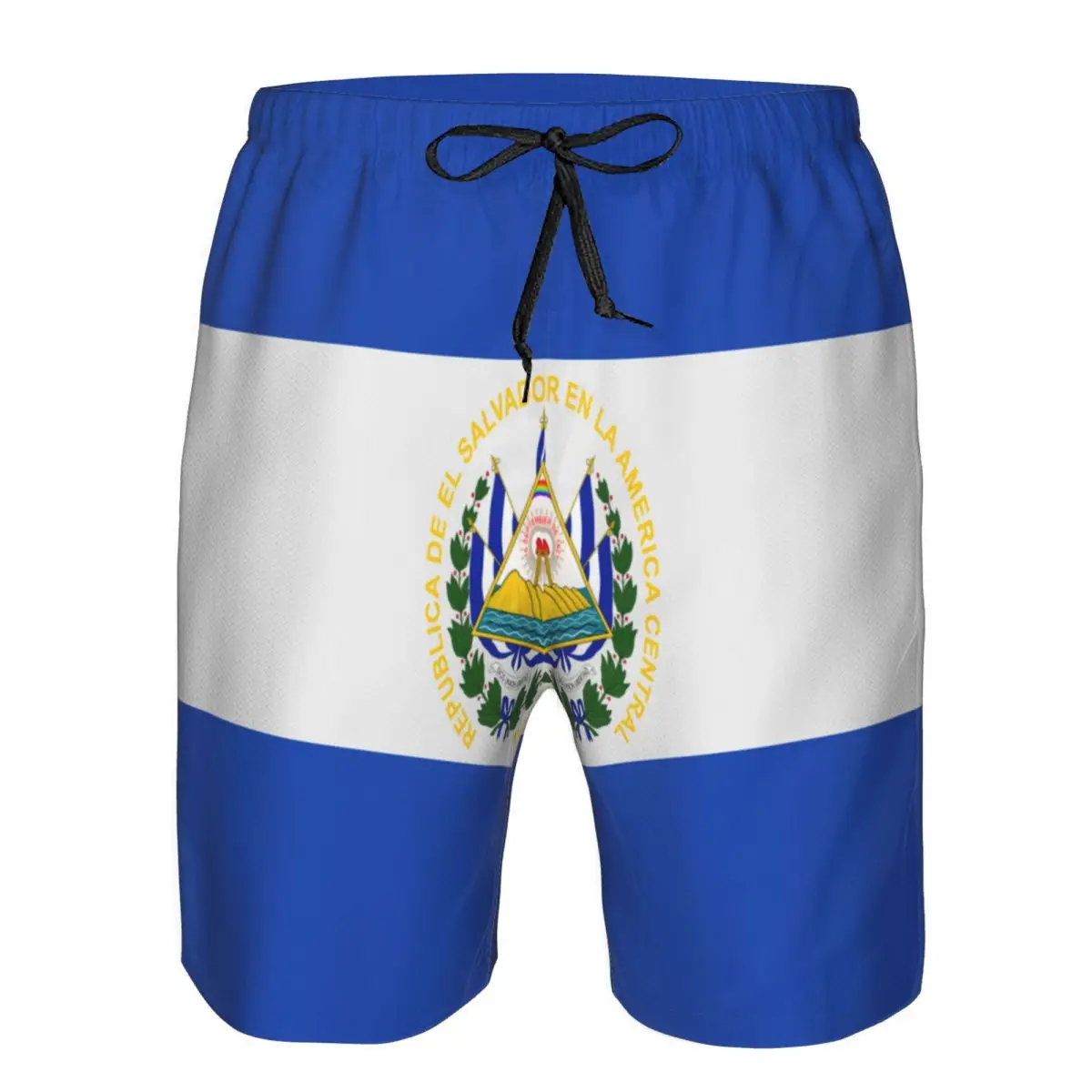 2022 Summer Men's Swimwear Shorts El Salvador Flag Beachwear Swim Trunks Men Swimsuit
2022 Summer Men's Swimwear Shorts El Salvador Flag Beachwear Swim Trunks Men Swimsuit