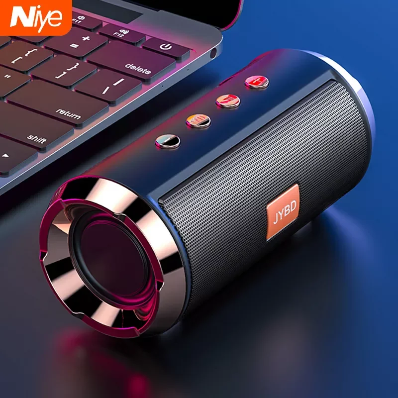 Niye Bluetooth Speaker Outdoor Portable Wireless Soundbar Subwoofer TF Card USB Pendriver Speakers Home Hand-free Rechargeable
Niye Bluetooth Speaker Outdoor Portable Wireless Soundbar Subwoofer TF Card USB Pendriver Speakers Home Hand-free Rechargeable